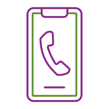 A phone icon.